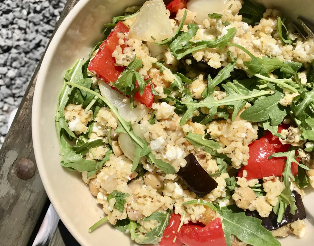 Voedingsdagboek - lunch salade gierst