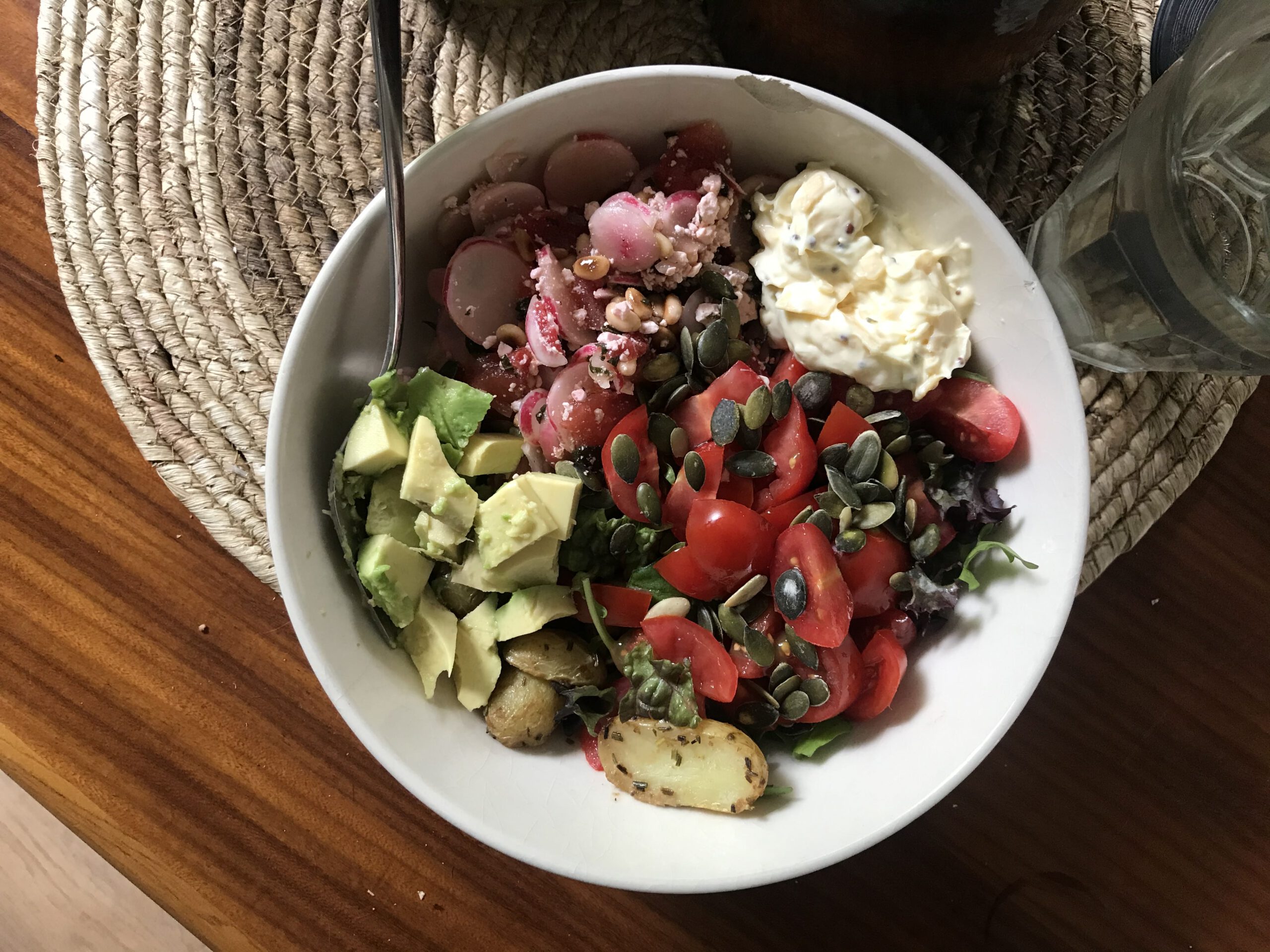 Lunch - groenten salade