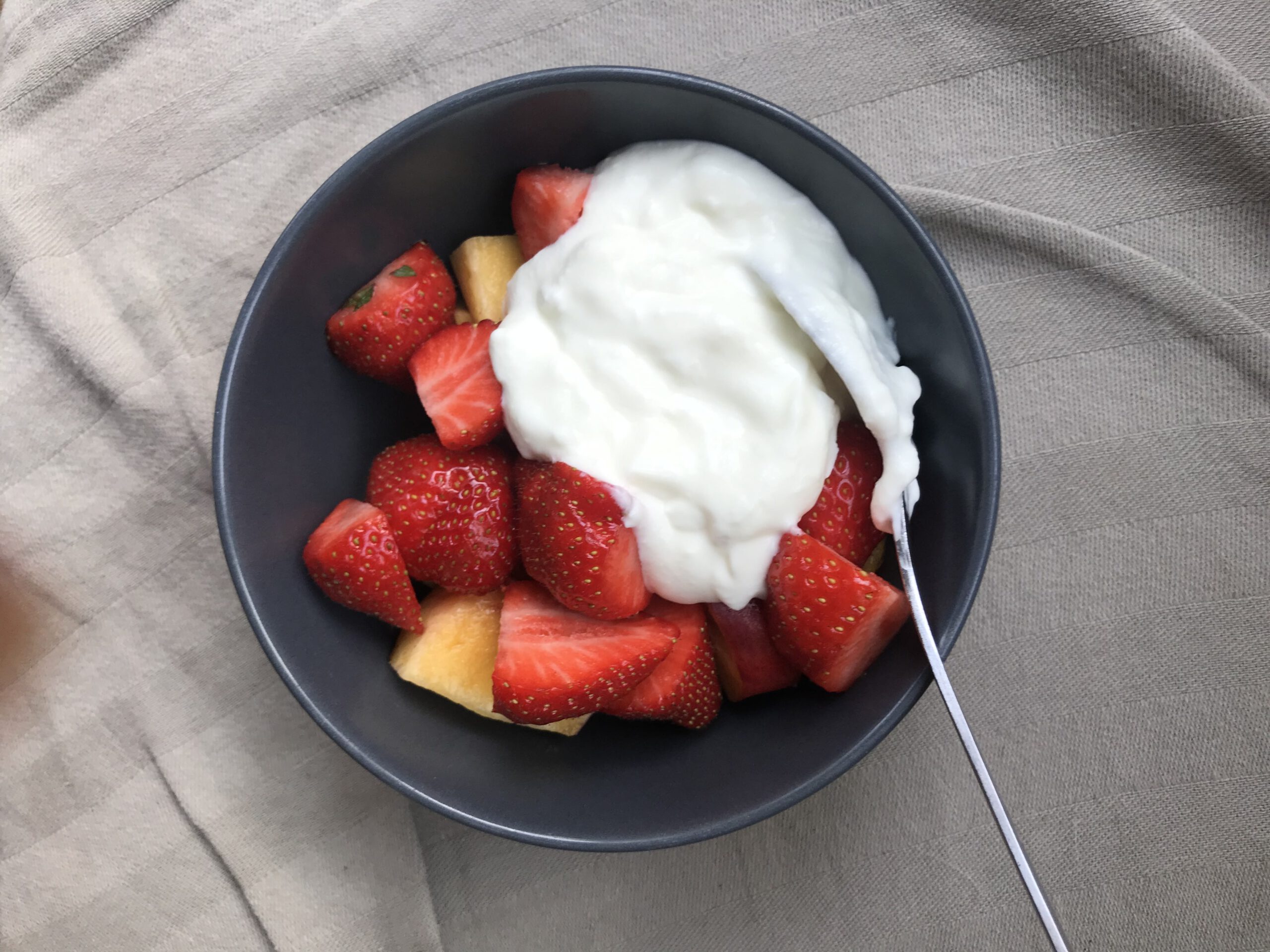 Tussendoortje - Yoghurt met fruit