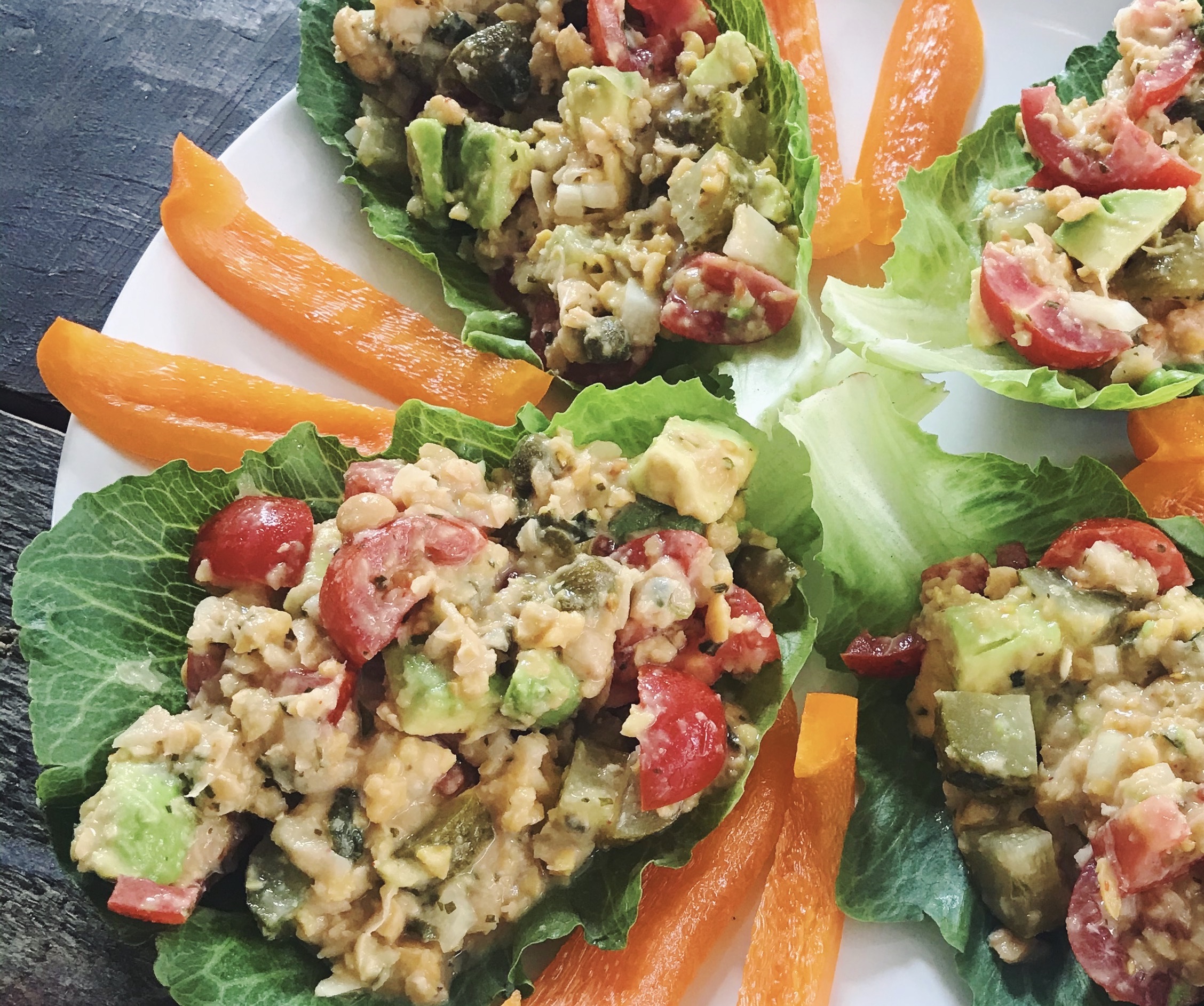 Lunch - Vegan "tonijn" salade