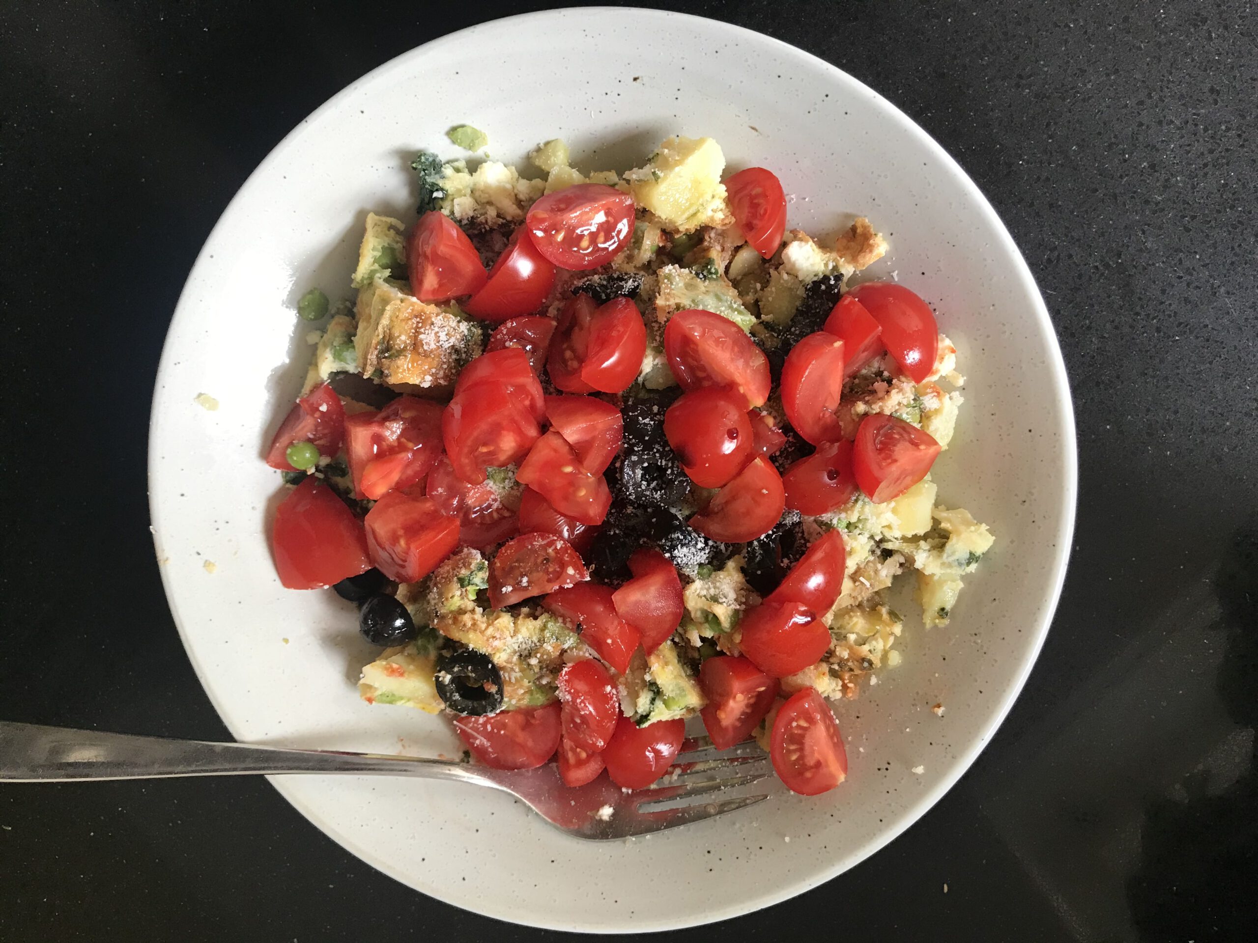Lunch - Tortilla salade
