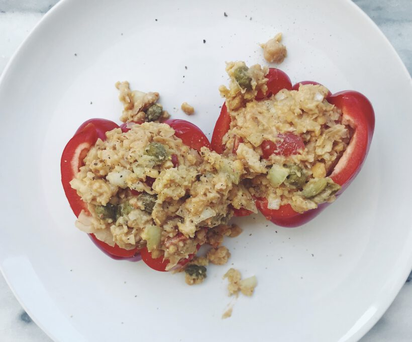 Vegan “tonijn” salade